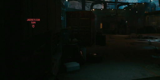 Night City Cyberpunk Gameplay GIF