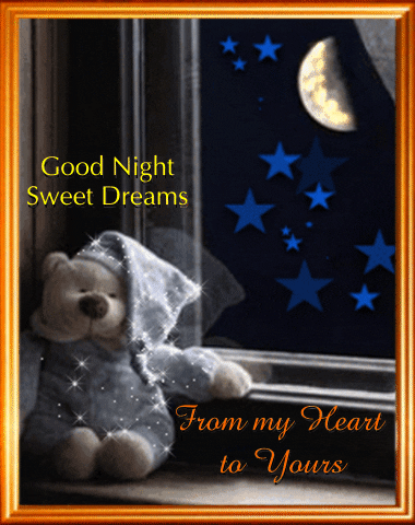 Goodnight Love Night Bear GIF