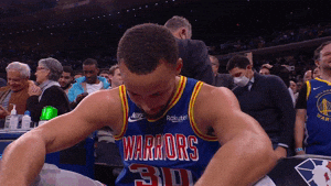 Night Night Curry Looking Down GIF