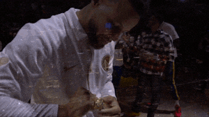 Night Night Curry Showing His Ring GIF