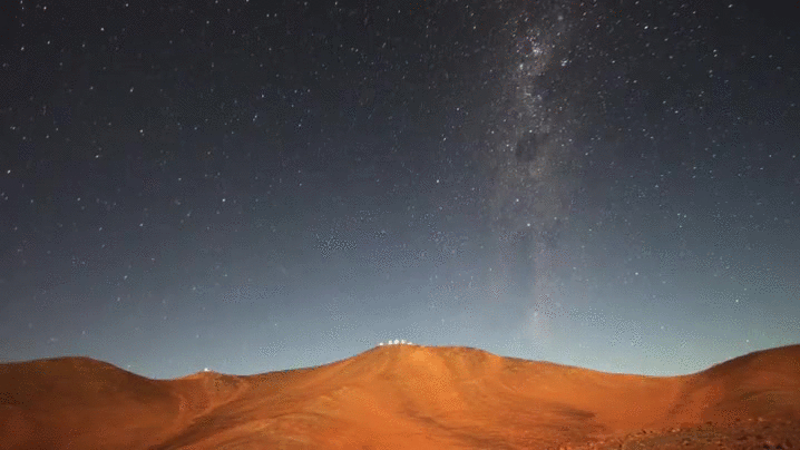 Night Sky Beautiful Panorama GIF