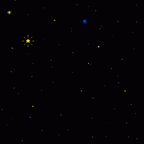 Night Sky Dark Animation GIF