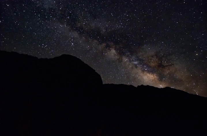 Night Sky Grand Canyon Arizona GIF