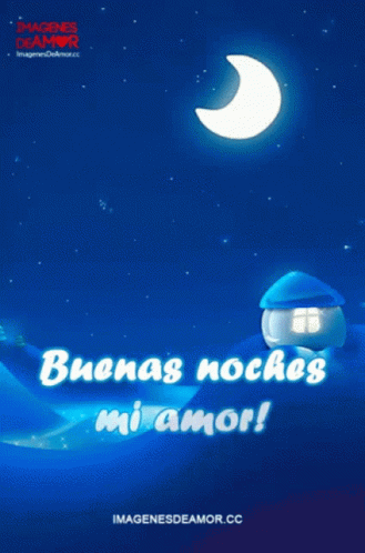 Night Sky Heart Stars Buenas Noches Amor GIF