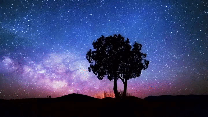 Night Sky Space Time-lapse GIF