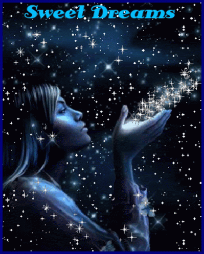Night Sky Stars Sweet Dreams GIF