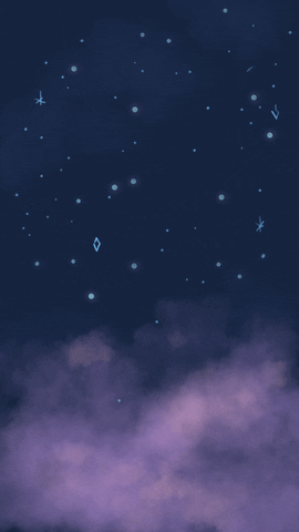 Night Sky Twinkie Aesthetic Stars GIF