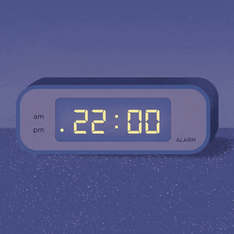 Night To Morning Alarm Clock GIF