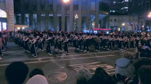 Night Town Parade GIF