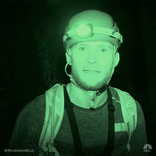 Night Vision Bear Grylls Thumbs Up GIF