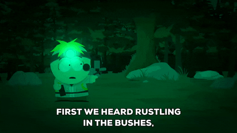 Night Vision Butters Stotch Rustling In Business GIF