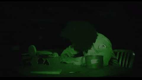 Night Vision Guy Spotted Holding Head GIF