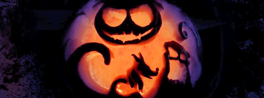 Nightmare Before Christmas Candle Light Shadows GIF