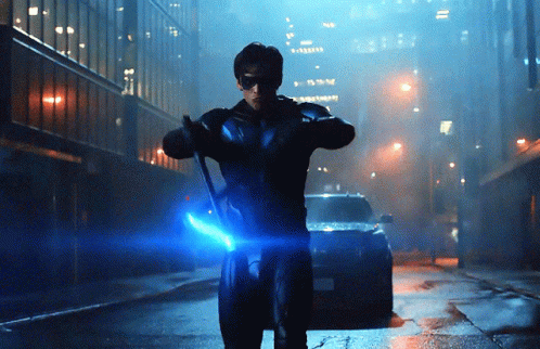 Nightwing Brenton Thwaites Titans GIF