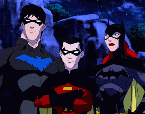 Nightwing Dick Grayson Batman Family GIF