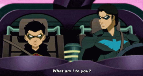 Nightwing Justice League Vs Teen Titans GIF