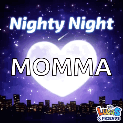 Nighty Night Momma Lucas & Friends Poster