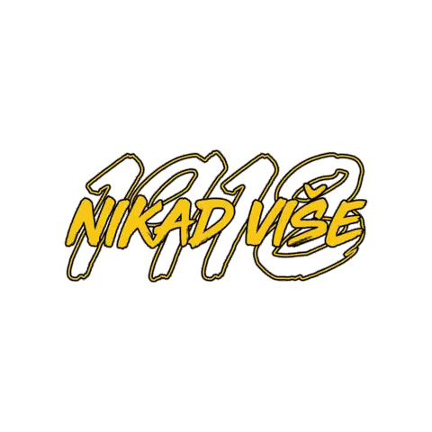 Nikad Vise Logo Yellow Black