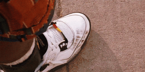 Nike Air Jordan 4 Screaming GIF