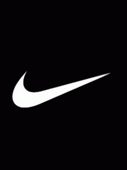 Nike Iconic Swoosh Symbol Colorful Shining GIF | GIFDB.com