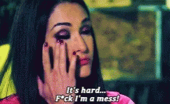 Nikki Bella Crying It's Hard I'm A Mess GIF