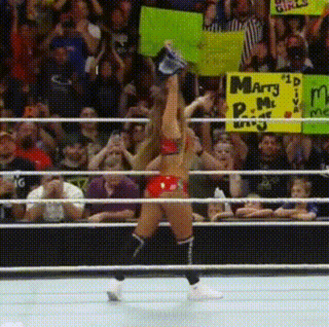 Nikki Bella Wwe Showing Off Belt GIF