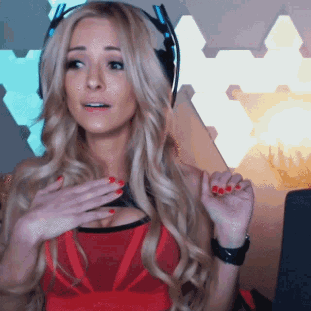 Nikki Wells Feel Satisfied GIF