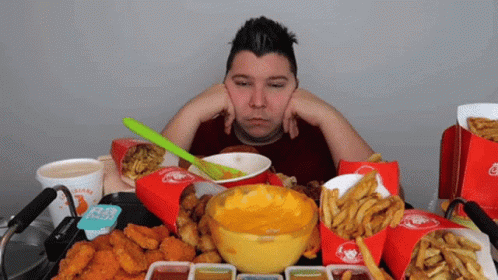 Nikocado Avocado Angry Throws Food GIF