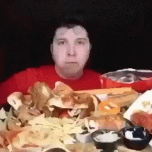 Nikocado Avocado Trashing His Food GIF