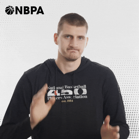 Nikola Jokić Slow Clap Real Mvp GIF