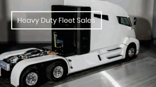 Nikola One Design Dump Truck GIF