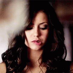 Cute Nina Dobrev Lip Bite GIF