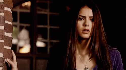 Nina Dobrev Shocked Face GIF