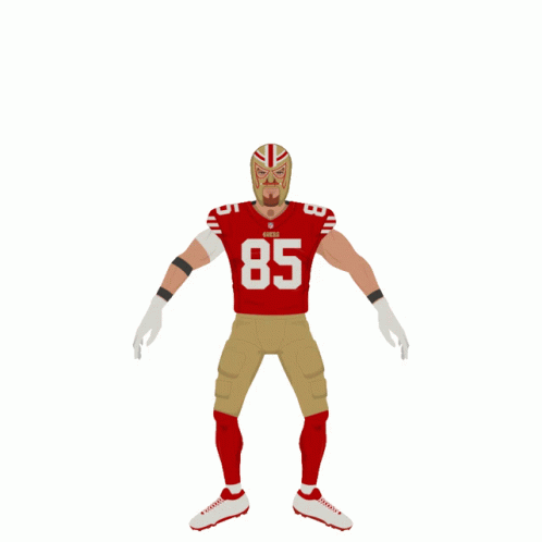 Niners George Kittle Animation GIF