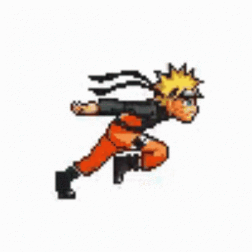 Ninja Naruto Running GIF