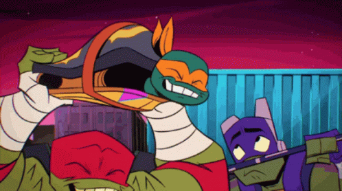 Ninja Turtle Funny Faces Tmnt GIF