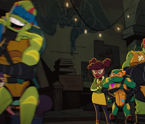 Ninja Turtle Funny Leonardo Tmnt Speaking GIF