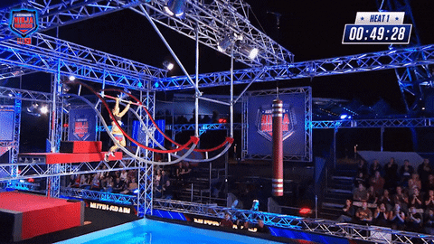Ninja Warrior Missed It By That Much Missed GIF