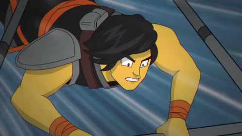Ninjago Anime Cole Glider GIF