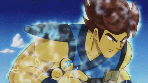 Ninjago Jay Animated Kamehameha GIF