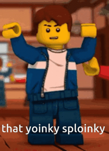 Ninjago Jay Walker Yoinky Sploinky Dance GIF