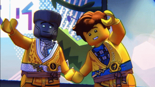 Ninjago Jay Walker Zack Pose Photo GIF