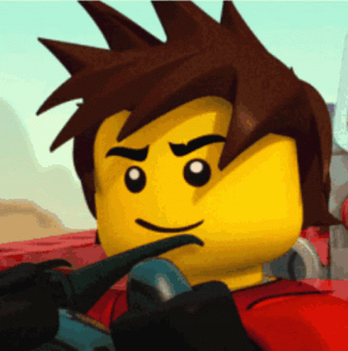 Ninjago Lego Kai Drive Smile Sunglasses GIF