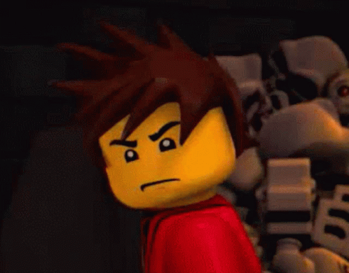 Ninjago Lego Kai Wink GIF