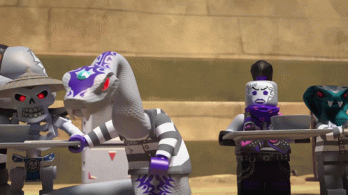 Ninjago Season 15 Prison Food Fight GIF