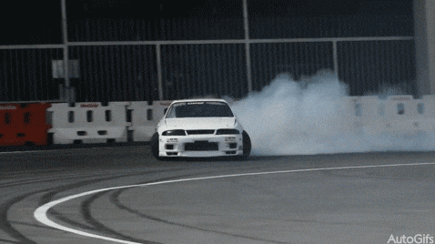 Nissan Skyline R34 Amazing Drift GIF