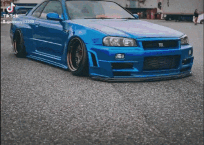 Nissan Skyline R34 Amazing Models Slide Show GIF