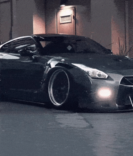 Nissan Skyline R34 Back Sports Car GIF