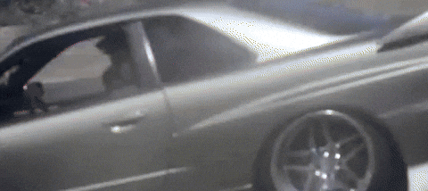 Nissan Skyline R34 Car Drift GIF