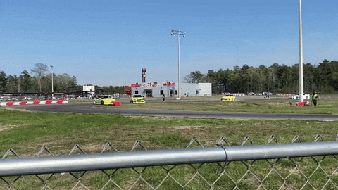 Nissan Skyline R34 Lightning Yellow Drifting GIF